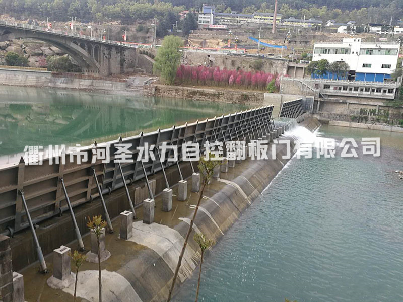 臥床式翻板閘門（鋼結構）-05