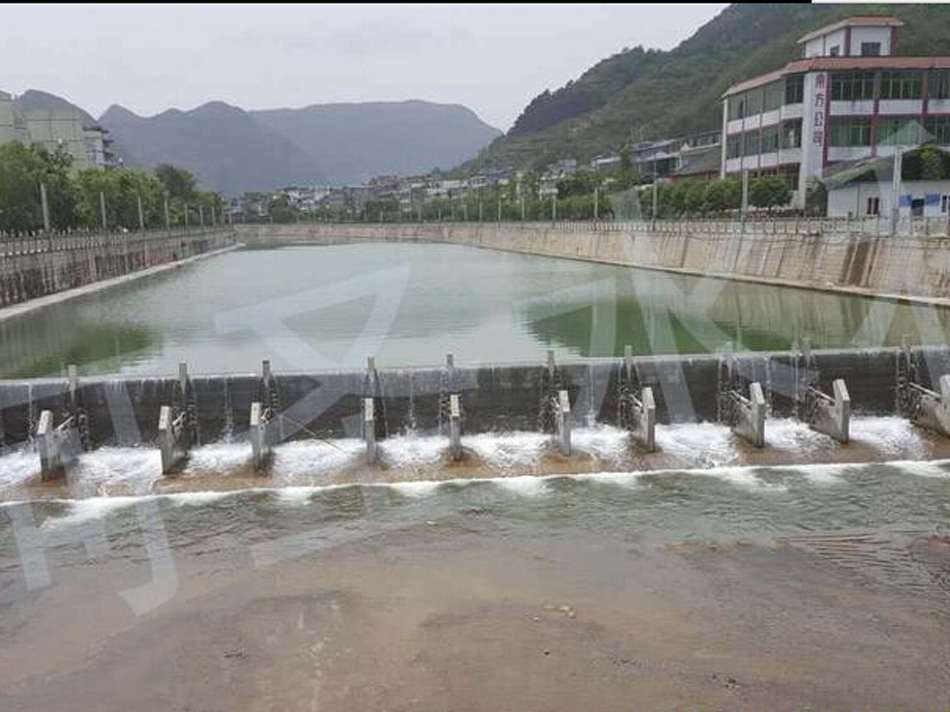 筠連縣定水河城區(qū)第四、第五級(jí)翻板攔水閘
